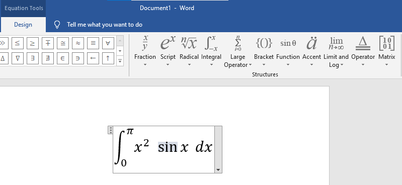 How To Insert Equations In A Ms Word Document? - Geeksforgeeks