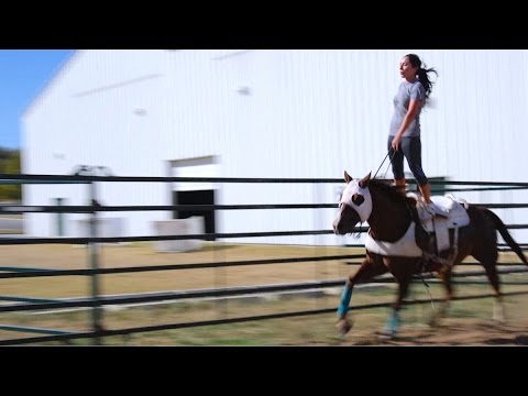 Haley Ganzel, A Trick Riding Legacy - Youtube