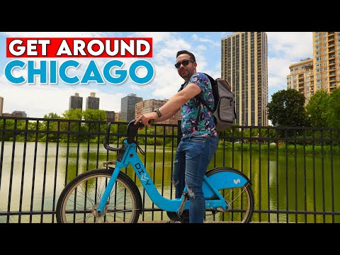 HOW TO GET AROUND CHICAGO USING DIVVY BIKE SHARING SYSTEM - Biking Chicago Travel Guide & Vlog